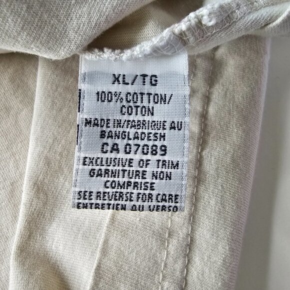 Men's Basic Crew Neck T-Shirt, Nevada, Short sleeve, XL - Picture 7 of 8